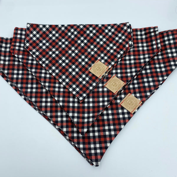 Christmas Plaid Bandana